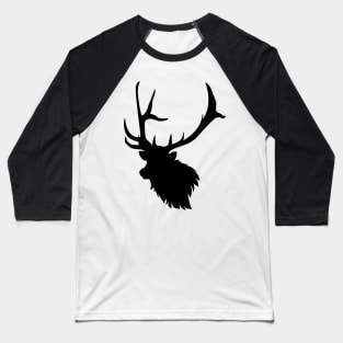 Elk Head Baseball T-Shirt